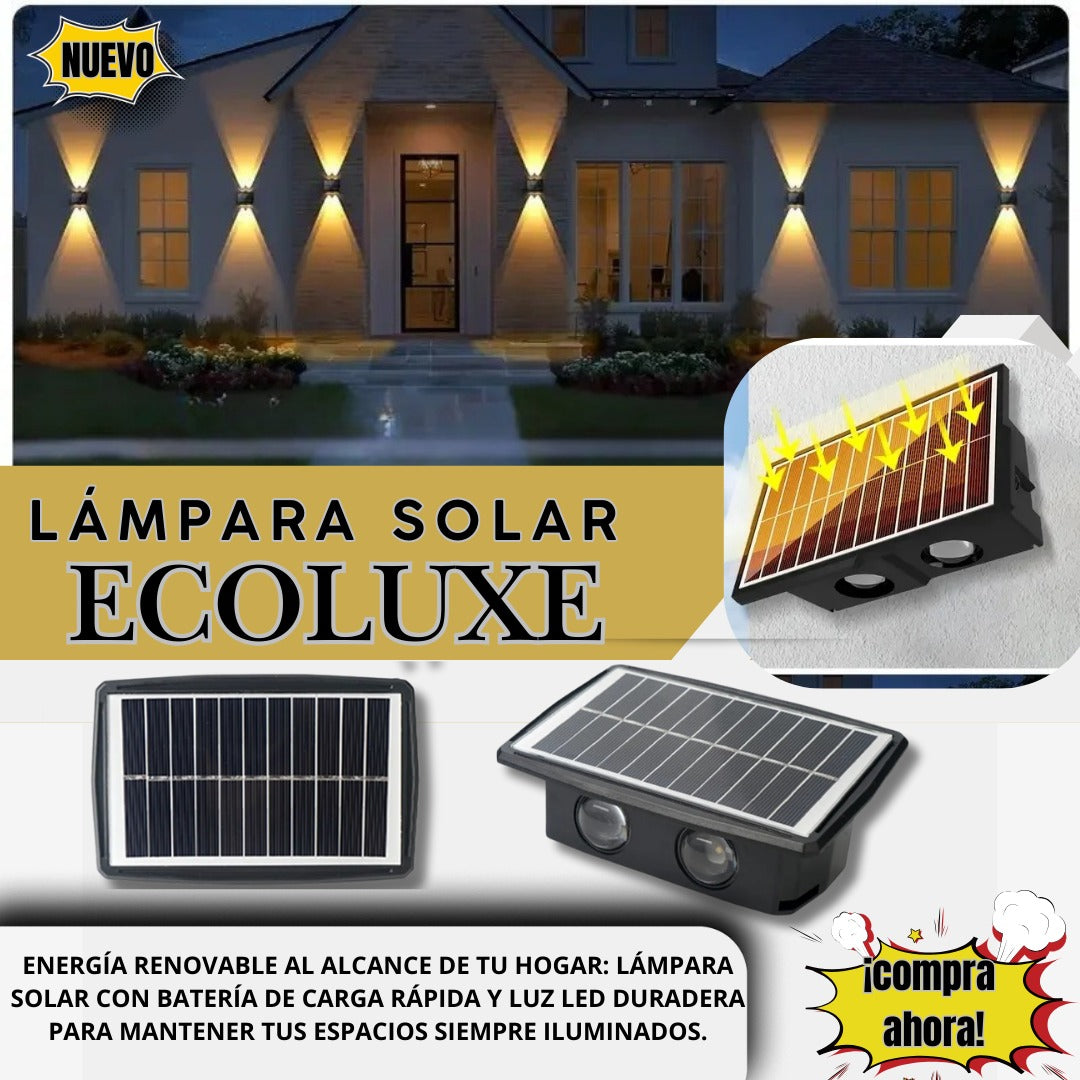 LAMPARA SOLAR DECORACON HOGAR 2026